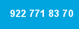 922 771 83 70